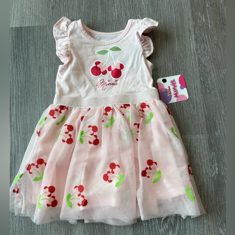 NWT Disney Minnie Mouse girls toddler dress